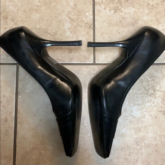 Aldo shoes black leather very good condition - Picture 4 of 8